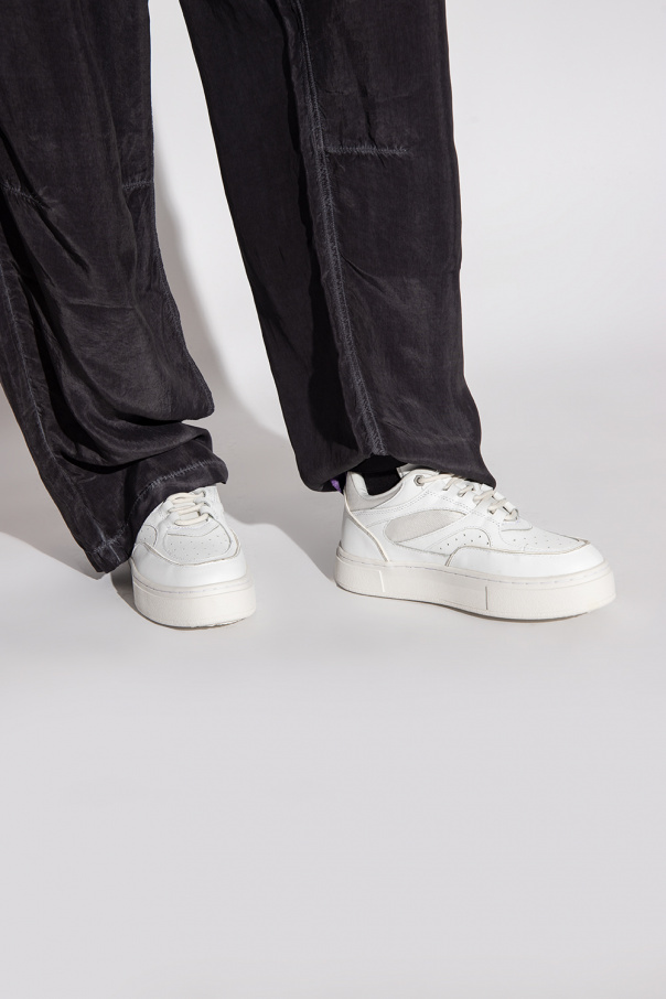 スニーカー Sidney Sneakers in White Leather new-in-recycled-leather-
